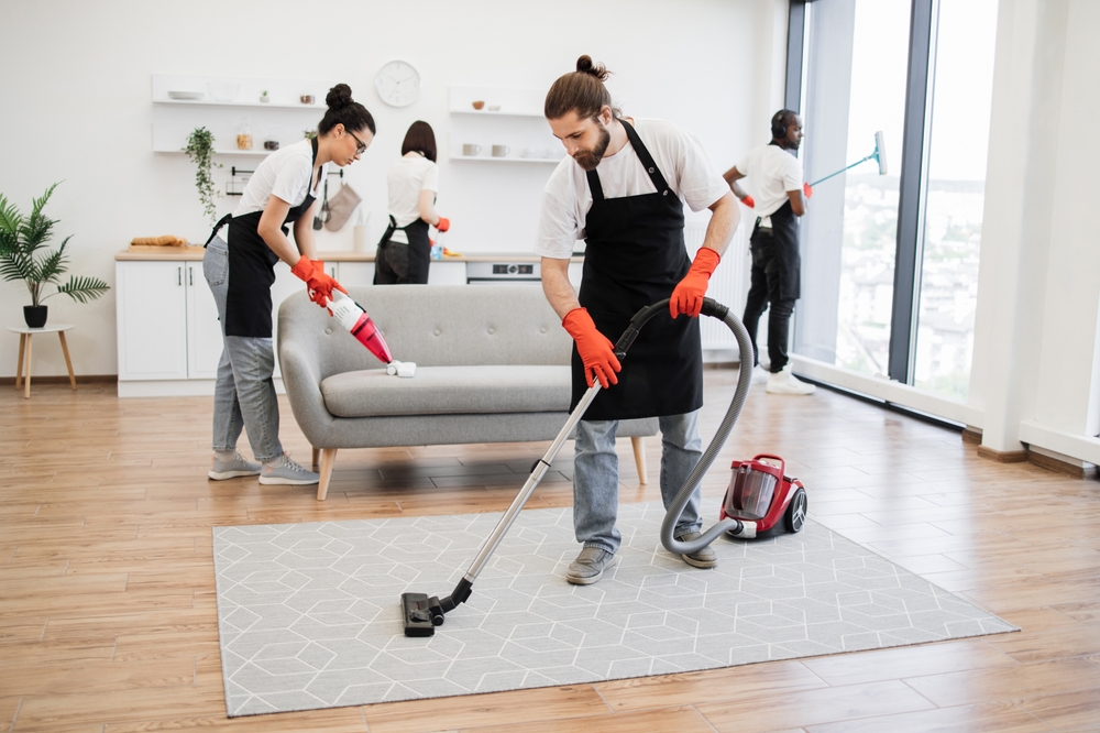 Expert cleaning technicians